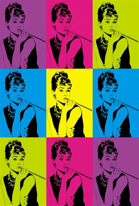 Audrey Hepburn Pop Art Free Stock Photo Public Domain Pictures