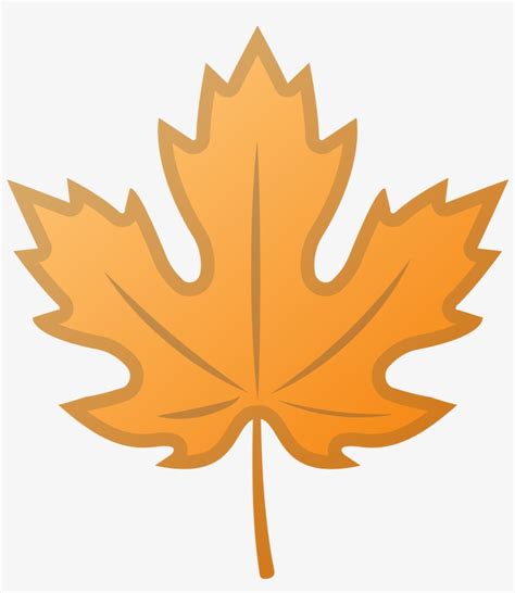Open Fall Leaf Emoji Png Free Transparent Png Download Pngkey