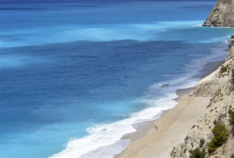 Egremni Beach Lefkada Island Greece