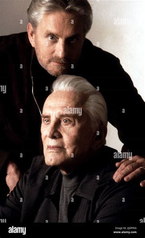 Michael Douglas And Kirk Douglas Film A Father A Son Once Upon