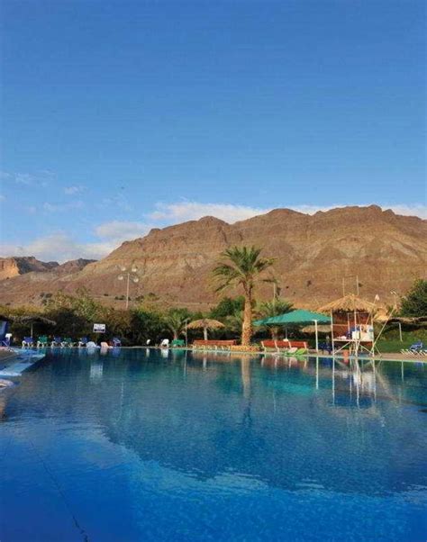 Ein Gedi Kibbutz Hotel Dead Sea Israel Overview