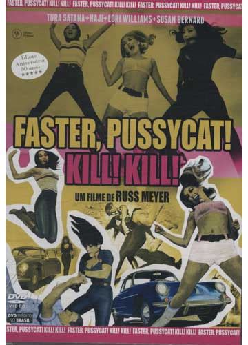 DVD Faster Pussycat Kill Kill Sebo Do Messias