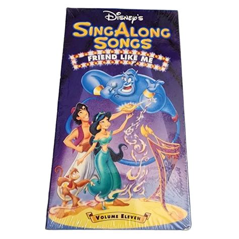 Disneys Sing Along Songs Friend Like Me Vol Vhs Tape Factory Sealed New Picclick
