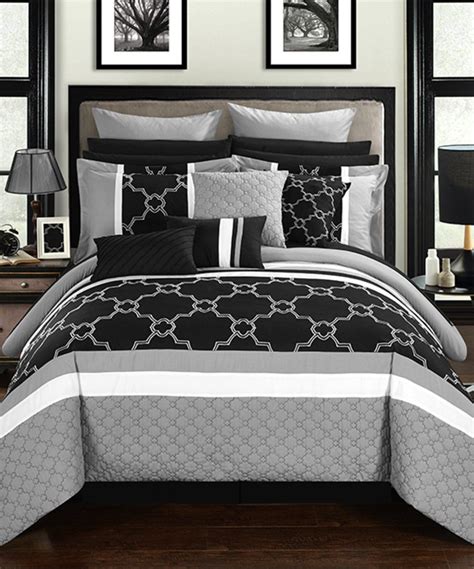 Take A Look At This Gray And Black Spencer 16 Piece Comforter Set Today