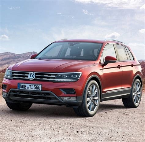 Novo Volkswagen Tiguan Revelado Em Frankfurt Planetcarsz