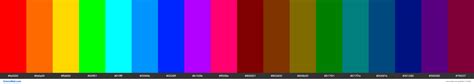 18 Color Palette Farbpalette Colorswall