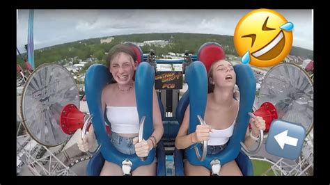 Best Passing Out Of All Time I Slingshot Ride Funny Video
