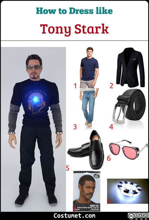 Tony Stark Mcu Costume For Cosplay And Halloween 2022 Tony Stark
