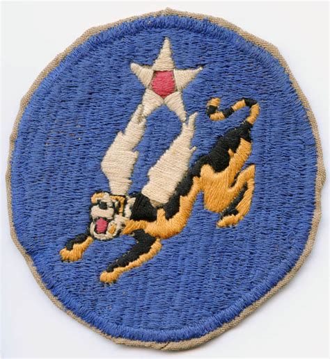 Large And Unique Wwii Cbi Made Us 14th Air Force Jacket Patch Flying