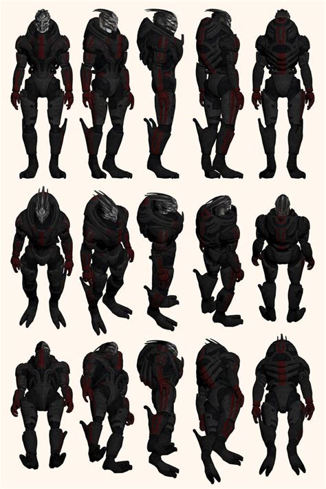 Mass Effect Nihlus Model Reference By Troodon80 On Deviantart