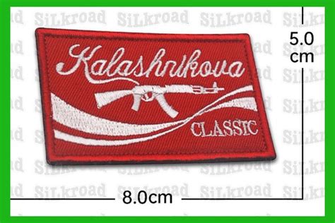 jual russia rusia patch emblem bordir kalashnikova classic di lapak silkroad bukalapak