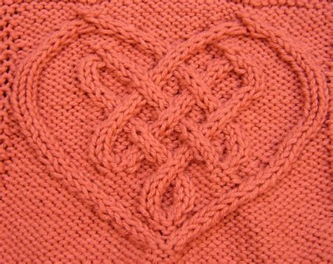 Ravelry Celtic Heart 2 Pattern By Devorgillas Knitting Sometimes