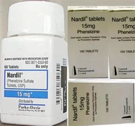 Nardil Phenelzine Treatment Antidepressant Us To Us Delivery