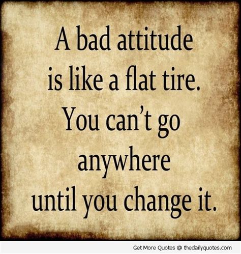 Bad Attitude Quotes Quotesgram