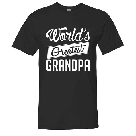 Worlds Greatest Grandpa Shirt For Men Etsy