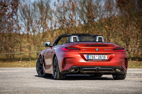 Bmw Z4 M40i First Edition Featured In Frozen Orange Metallic Cars And