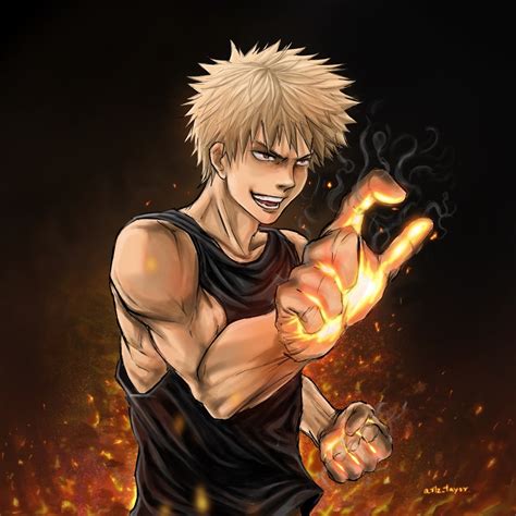 Bakugou Artztayor Illustrations Art Street