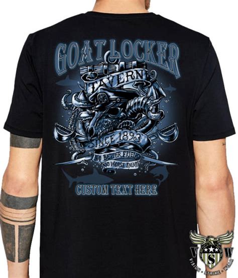 Us Navy Goat Locker Tavern Shirt Military Outfitters
