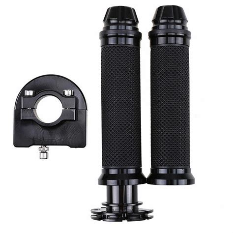 1 and7 8 22mm motorcycle universal handlebar hand grip and throttle twist tube ebay