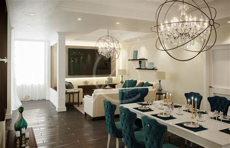 American Style House Interior Design | Comelite Architecture Structure