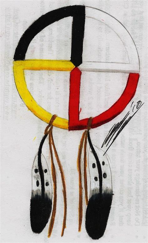 Medicine Wheel Tattoo Wolf Hogen Designs© Native American Spirituality