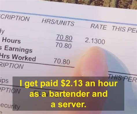 Mom Shares On Tik Tok Her Paycheck She Got After Working For