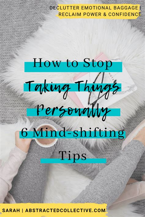 6 Epic Tips To Stop Taking Things Personally