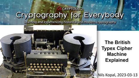 The British Typex Cipher Machine Explained Youtube