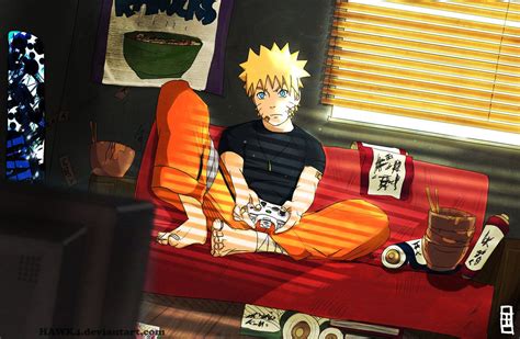 Resting By Hawk4 Anime Naruto Naruto Characters