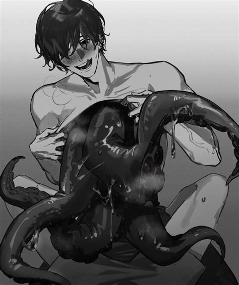 Denji Yoshida Hirofumi And Octopus Devil Chainsaw Man Drawn By