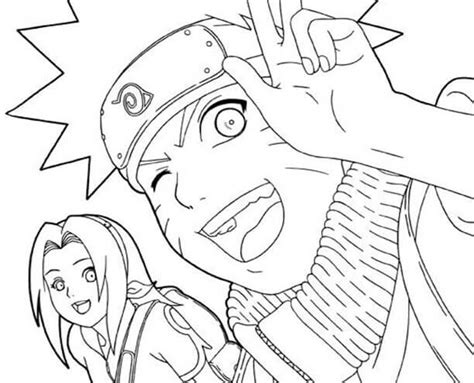Free And Easy To Print Naruto Coloring Pages Tulamama