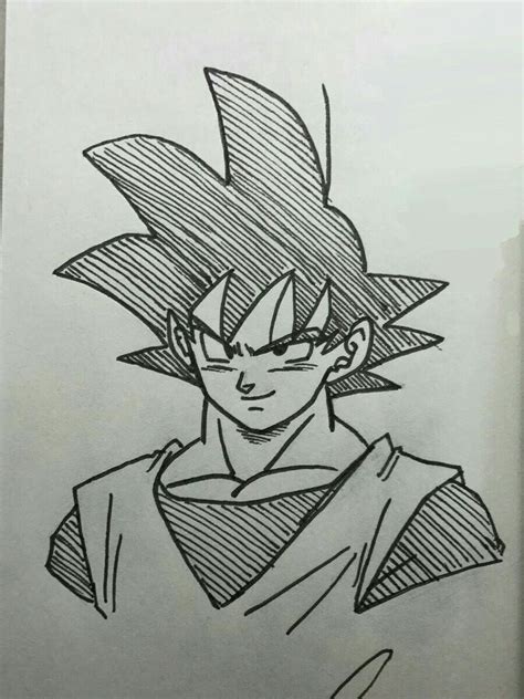 Dibujo Facil Goku