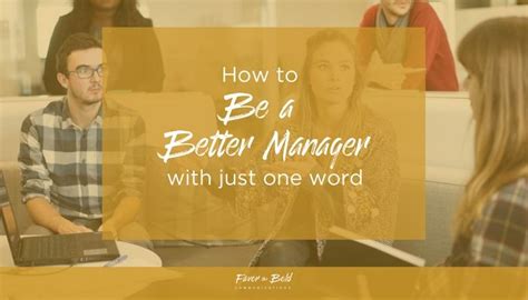 Accelerate your career as a freelance writer. How to be a better manager with just one word — Favor the Bold Communications | Branding ...