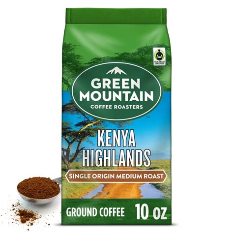 Green Mountain Coffee Roasters Kenya Highlands Ground Coffee 10 Oz