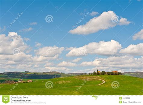Meadows Of Tuscany Stock Photo Image Of Country Italy 31619334