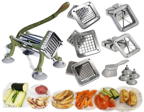 Tigerchef Complete Set Heavy Duty French Fry Cutter