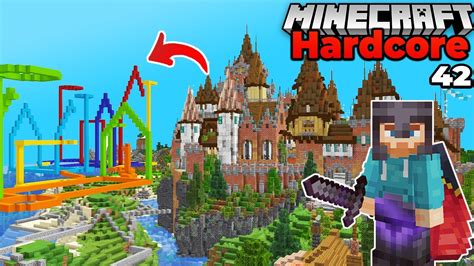 My Castle Mega Base Expansion In Minecraft Hardcore Survival Lets Play