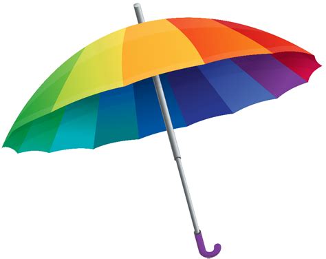 Download High Quality Umbrella Clipart Rainbow Transparent Png Images