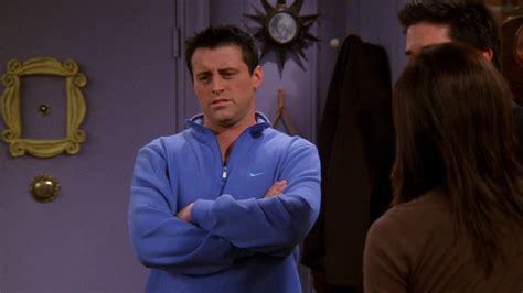 Nike Blue Sweatshirt Worn By Matt Leblanc Joey Tribbiani