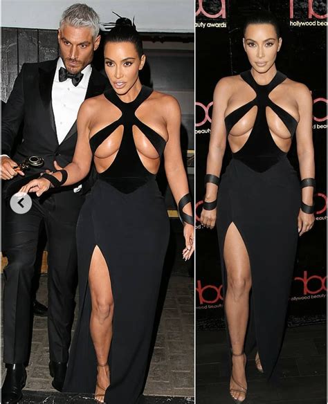 Kim Kardashian Breaks The Internet With A 1998 Thierry Mugler Dress Photo