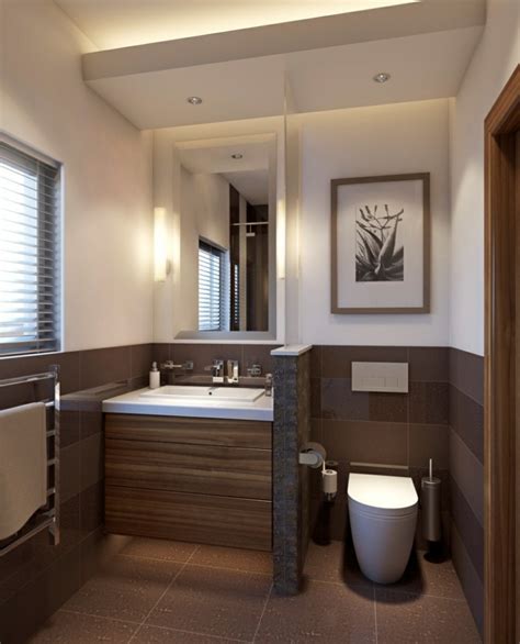 Petite salle de bains avec WC 55 idées de meubles et déco
