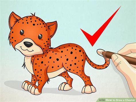 Learn how to draw cheetah for kids easy and step by step. How to Draw a Cheetah: 13 Steps (with Pictures) - wikiHow