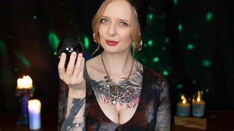 Asmr Flirty Fortune Teller Sees You In Her Life Roleplay Youtube