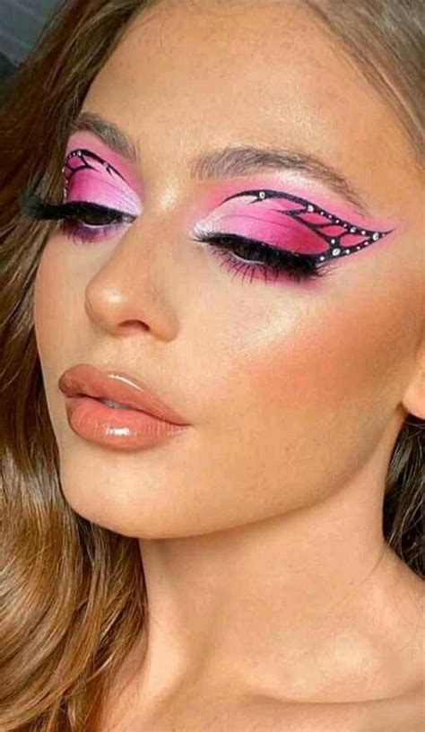 🦋 🦋 🦋 Maquillaje De Mariposa 🦋 🦋 Crazy Eye Makeup Shimmer Eye Makeup