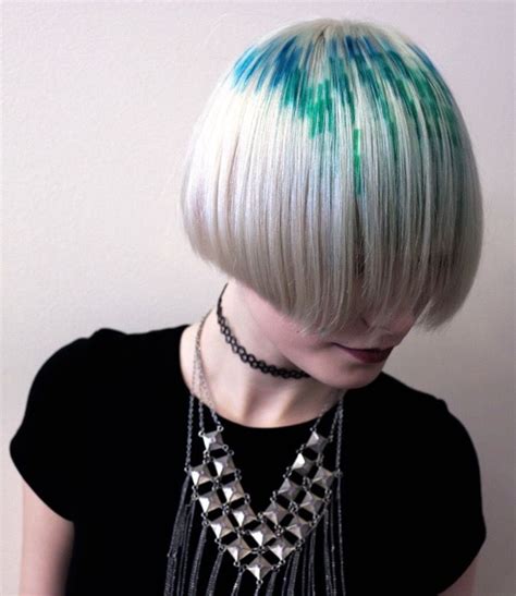 Pixel Color Haircut And Color Up Hairstyles Bunt Short Hair Styles