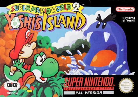 Super Mario World 2 Yoshis Island Covers Snes Need