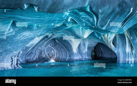 Marble Caves General Carrera Lake High Resolution Stock Photography And
