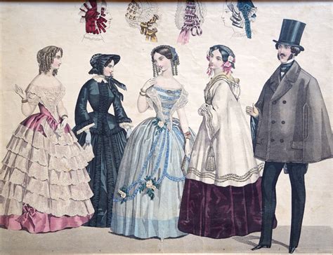 Victorian Era Epochs Of Fashion Ladies Costume Through The Ages