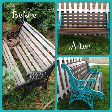 Bench Project Rustoleum New Hardware Lacquer Turned An Old Park
