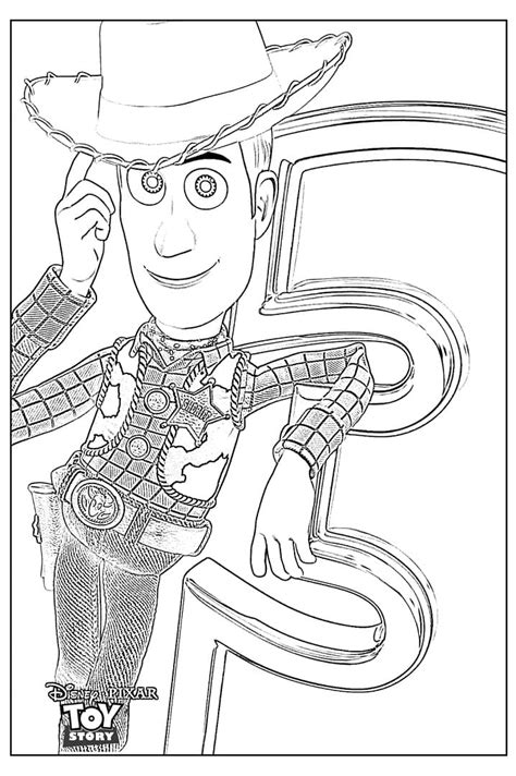 Toy Story Woody Coloring Page Download Print Or Color Online For Free